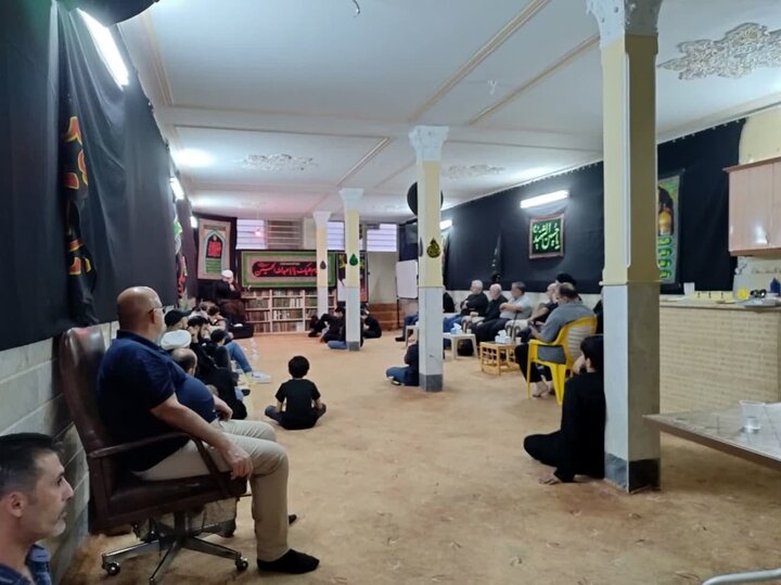 تقرير مصور/ مجلس عزاء للجالية السورية بمناسبة شهادة النبي (ص) والإمام الحسن(ع) في قم