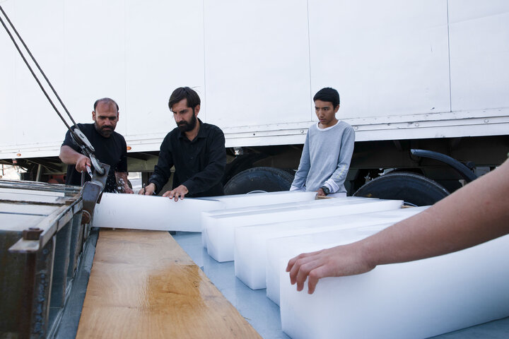 Photos: Preparations underway for service tents in Mashhad during final days of Safar