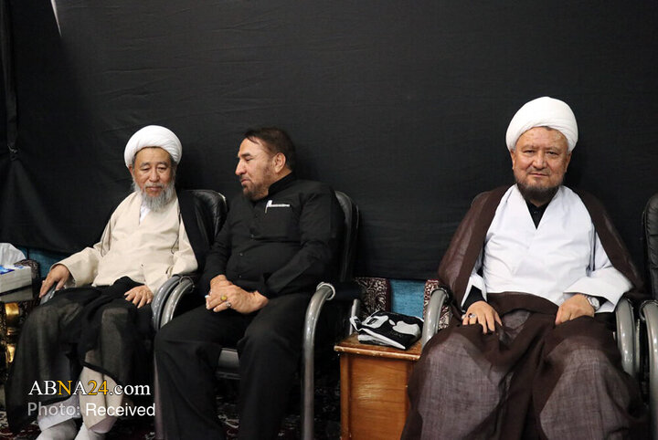 مراسم عزاداری ۲۸ صفر در دفتر آیت‌الله فاضلی بهسودی در قم