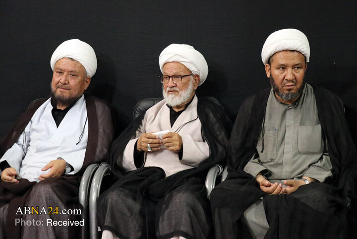 مراسم عزاداری ۲۸ صفر در دفتر آیت‌الله فاضلی بهسودی در قم