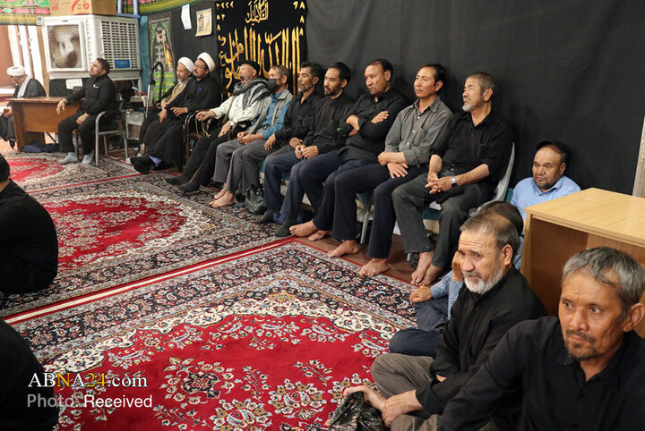 مراسم عزاداری ۲۸ صفر در دفتر آیت‌الله فاضلی بهسودی در قم