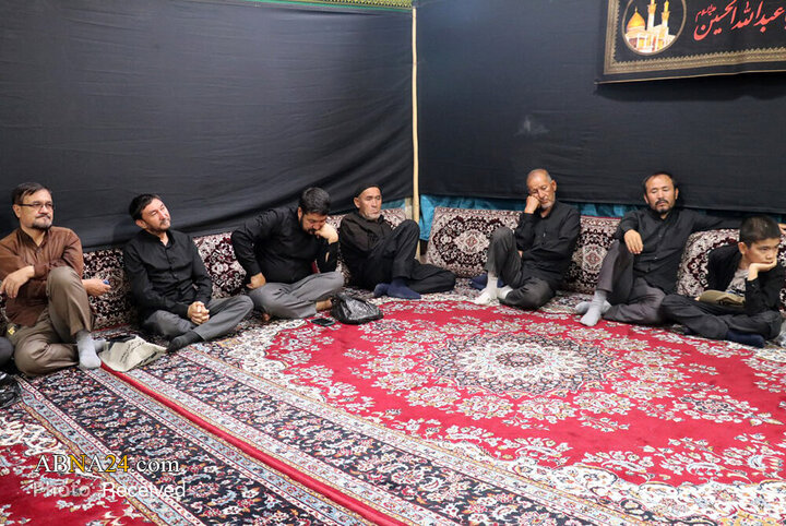 مراسم عزاداری ۲۸ صفر در دفتر آیت‌الله فاضلی بهسودی در قم