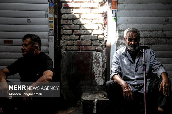 Photos: Mourning ceremony of 28th Safar at Tehran Grand Bazaar