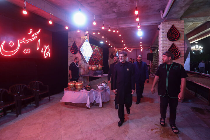 تقرير مصور/ نائب متولي العتبة الرضوية المقدسة یتفقد مواكب خدمة العشرة الأخيرة من شهر صفر