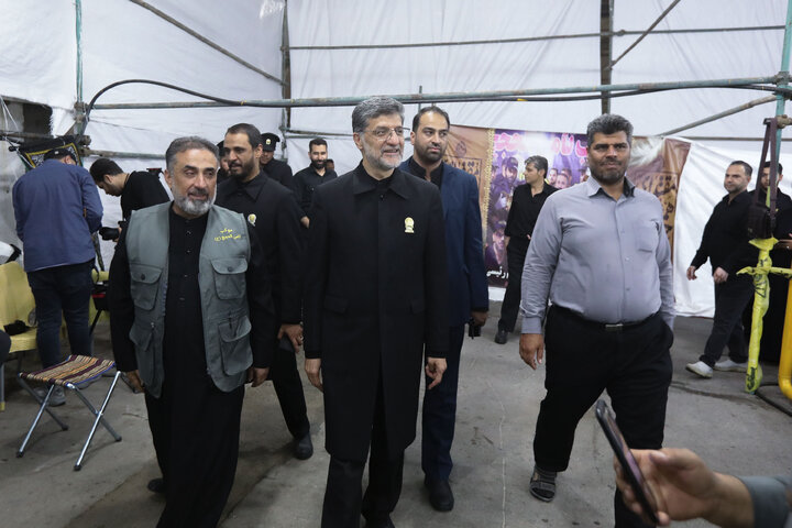 تقرير مصور/ نائب متولي العتبة الرضوية المقدسة یتفقد مواكب خدمة العشرة الأخيرة من شهر صفر