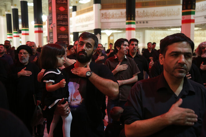 Photos: Mourning ceremony of 28th Safar held at Hazrat Masoumeh holy shrine