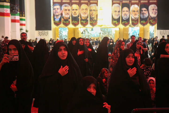 Photos: Mourning ceremony of 28th Safar held at Hazrat Masoumeh holy shrine