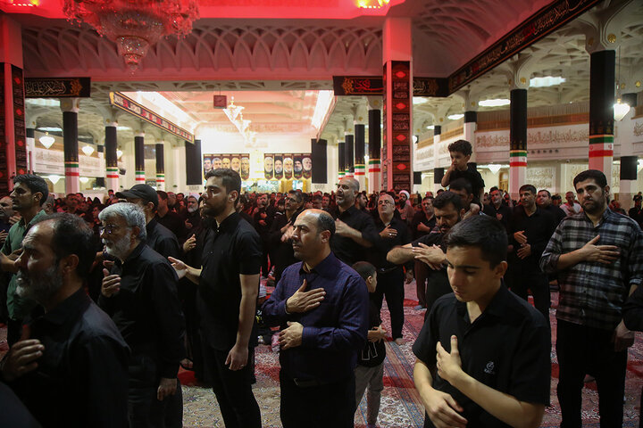 Photos: Mourning ceremony of 28th Safar held at Hazrat Masoumeh holy shrine
