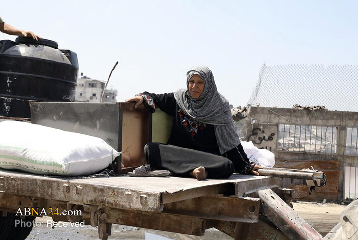 مهاجرت فلسطینی‌های شمال غزه به مناطق امن