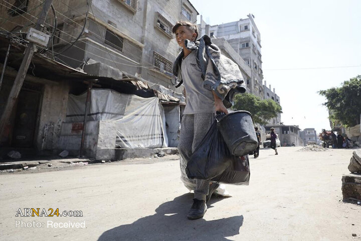 مهاجرت فلسطینی‌های شمال غزه به مناطق امن