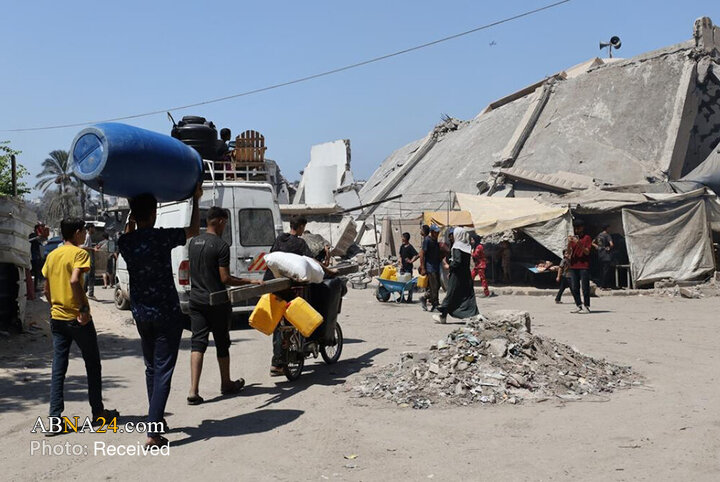 مهاجرت فلسطینی‌های شمال غزه به مناطق امن