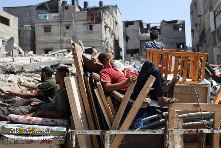 مهاجرت فلسطینی‌های شمال غزه به مناطق امن