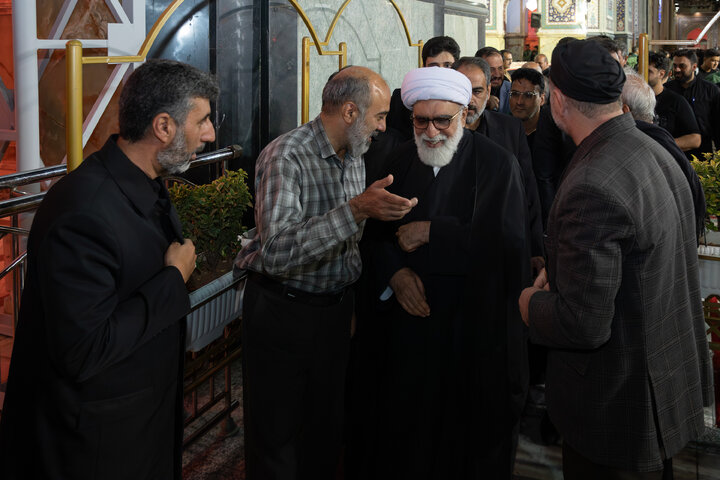 تقرير مصور/ متولي العتبة الرضوية المقدسة یتفقد مواكب خدمة العشرة الأخيرة من شهر صفر