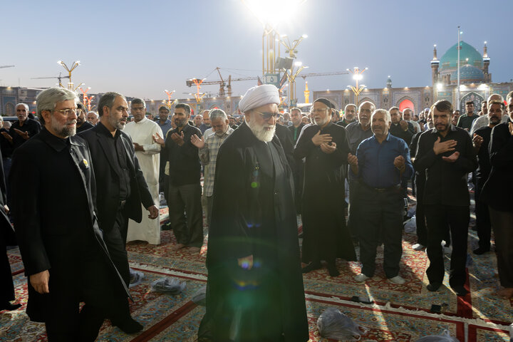 تقرير مصور/ متولي العتبة الرضوية المقدسة یتفقد مواكب خدمة العشرة الأخيرة من شهر صفر