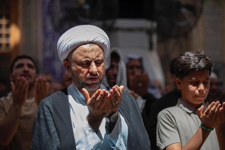 استمرار التوافد صوب مرقد أمير المؤمنين لإحياء ذكرى شهادة النبي الأكرم (ص)