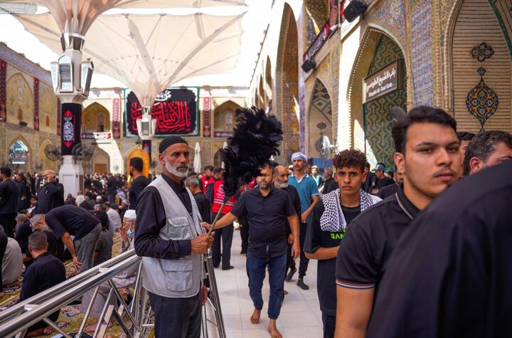 2500 متشرّفٍ بالخدمة شاركوا في ذكرى شهادة الرسول الأعظم (ص) في العتبة العلويّة المقدّسة