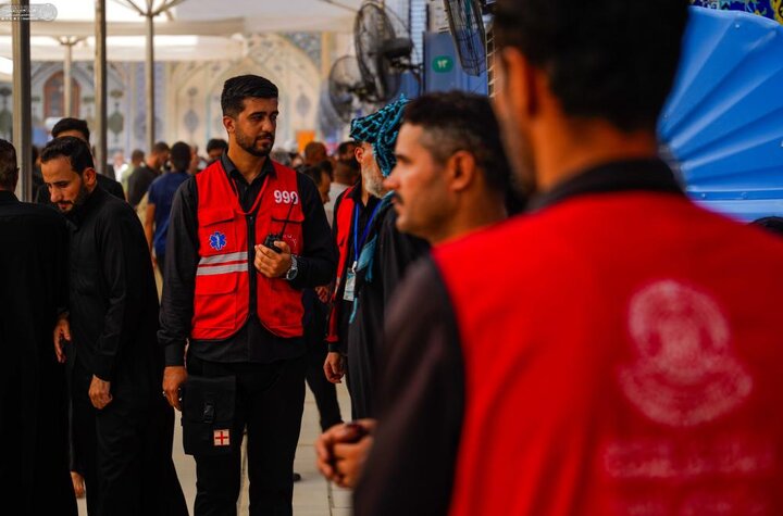 2500 متشرّفٍ بالخدمة شاركوا في ذكرى شهادة الرسول الأعظم (ص) في العتبة العلويّة المقدّسة