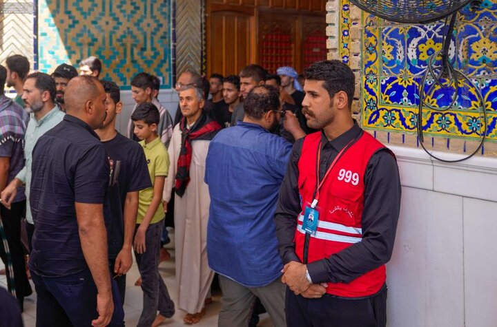 2500 متشرّفٍ بالخدمة شاركوا في ذكرى شهادة الرسول الأعظم (ص) في العتبة العلويّة المقدّسة