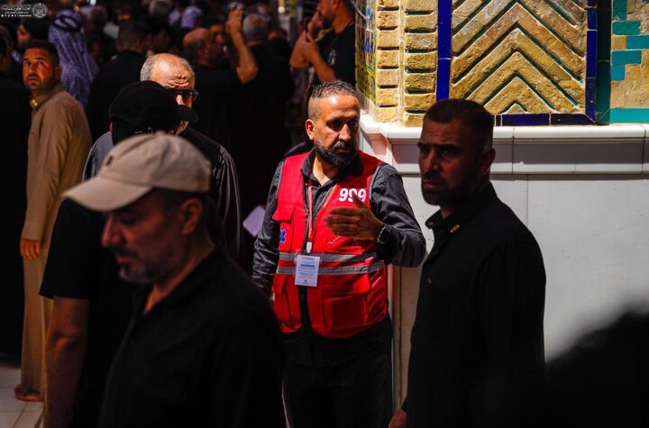 2500 متشرّفٍ بالخدمة شاركوا في ذكرى شهادة الرسول الأعظم (ص) في العتبة العلويّة المقدّسة