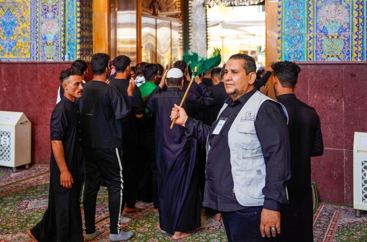 2500 متشرّفٍ بالخدمة شاركوا في ذكرى شهادة الرسول الأعظم (ص) في العتبة العلويّة المقدّسة