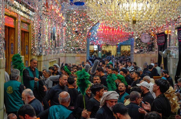 2500 متشرّفٍ بالخدمة شاركوا في ذكرى شهادة الرسول الأعظم (ص) في العتبة العلويّة المقدّسة