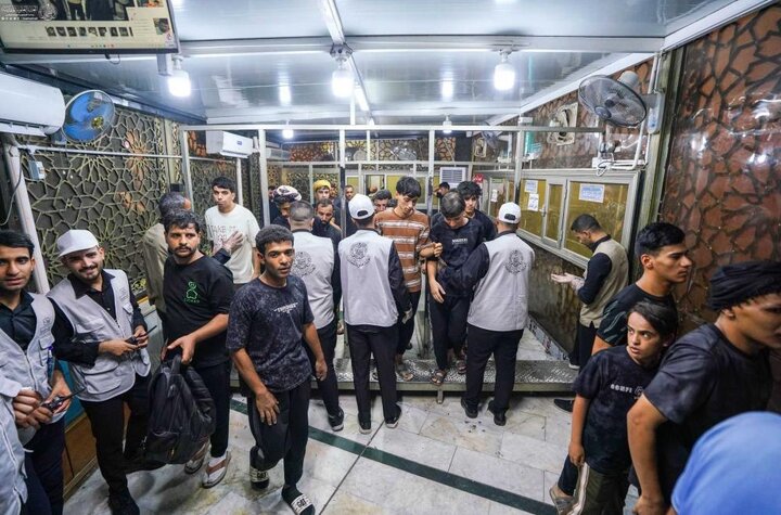 العتبة العلوية تستقبل الزائرين بخطة شاملة خلال زيارة شهادة الرسول الأعظم (ص)