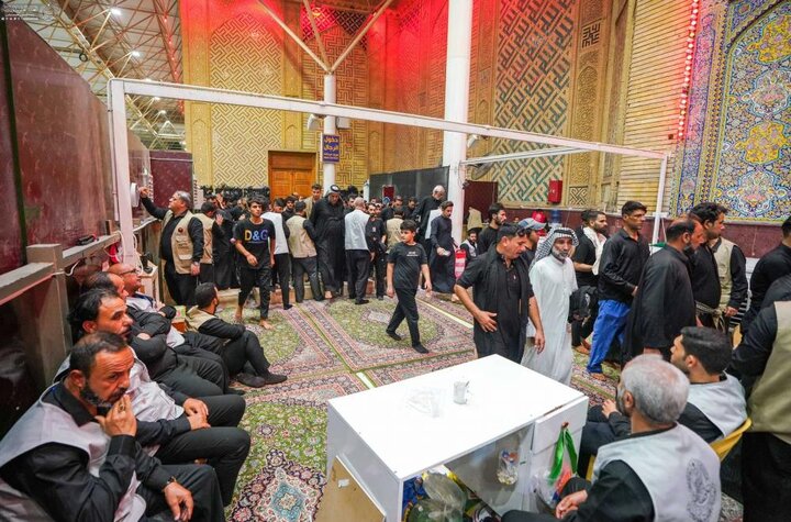 العتبة العلوية تستقبل الزائرين بخطة شاملة خلال زيارة شهادة الرسول الأعظم (ص)