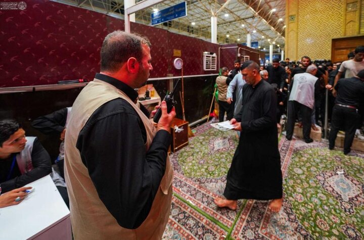 العتبة العلوية تستقبل الزائرين بخطة شاملة خلال زيارة شهادة الرسول الأعظم (ص)