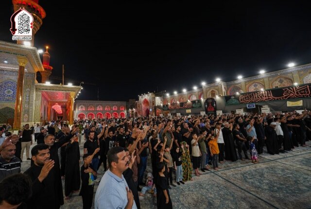 الأمانة العامة للعتبة الكاظمية المقدسة تُحيي ذكرى شهادة سيد الكونين (ص)