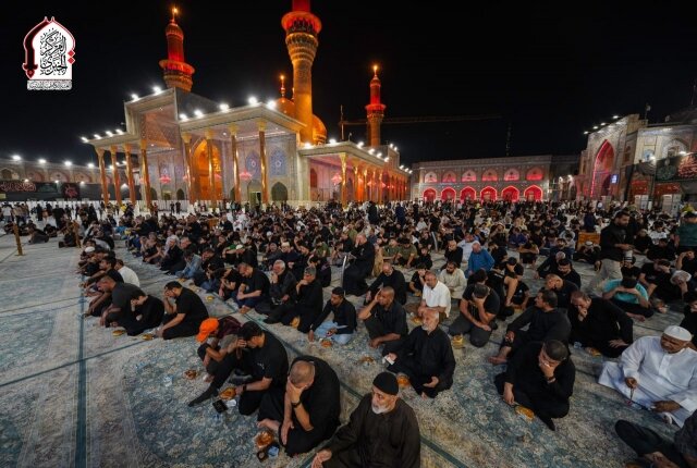 الأمانة العامة للعتبة الكاظمية المقدسة تُحيي ذكرى شهادة سيد الكونين (ص)