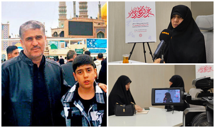 روایت متفاوت همسر شهید محمد خاکی از یک زندگی آسمانی/ پدر و پسری که عشق به اهل‌بیت(ع) راهشان را به شهادت ختم کرد