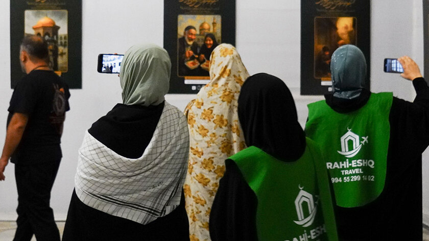 Mashhad hosts first international exhibition of AI-Based illustrations inspired by Imam Reza