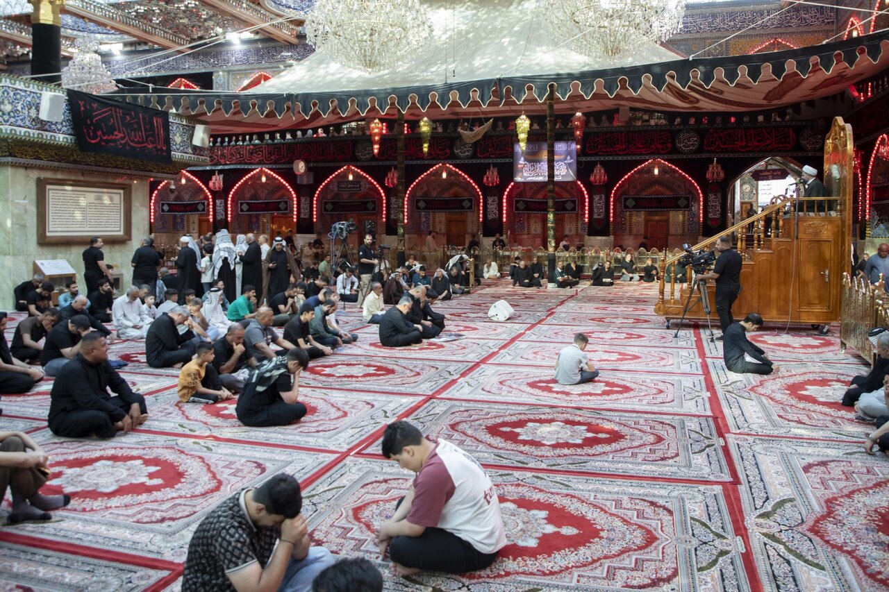 Al-Abbas Shrine holds a mourning ceremony on demise of holy Prophet Muhammad (+Photos)