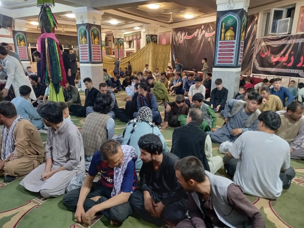 مراسم سوگواری شهادت ائمه‌ی اطهار (ع) در منطقه‌ی چنداول افغانستان برگزار شد