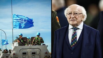 Ирландија президенти БМТ-ни Гәззаја һәрби мүдахилә етмәјә чағырды