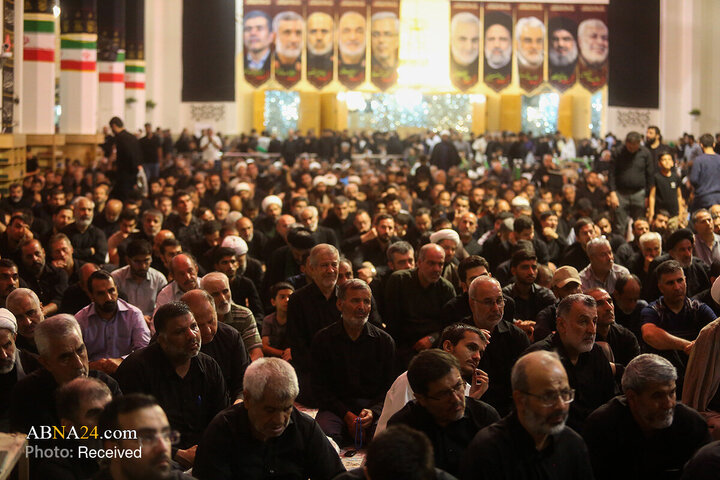 گزارش تصویری | عزاداری زائران حرم خواهر خورشید هشتم در سوگ امام رئوف
