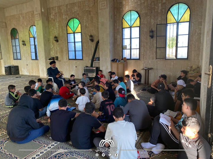 تقرير مصور/ العتبة الحسينية تقيم مخيماً عاشورائياً لأكثر من 150 طالباً وطالبة لأول مرة في لبنان