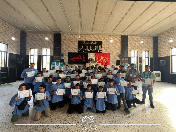 تقرير مصور/ العتبة الحسينية تقيم مخيماً عاشورائياً لأكثر من 150 طالباً وطالبة لأول مرة في لبنان