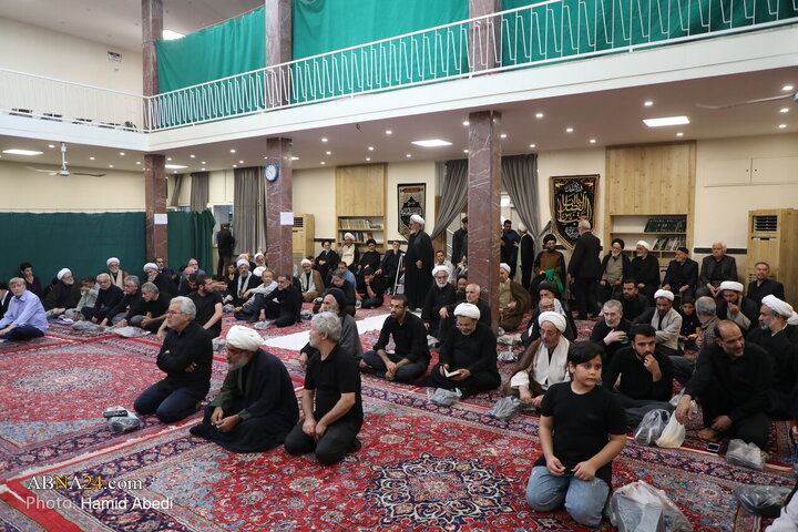 مراسم عزاداری روز شهادت امام رضا(ع) با حضور آیت الله العظمی مکارم شیرازی