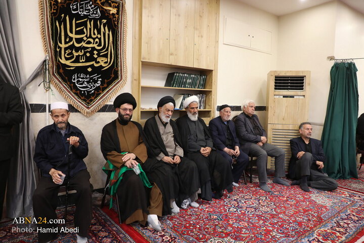 مراسم عزاداری روز شهادت امام رضا(ع) با حضور آیت الله العظمی مکارم شیرازی