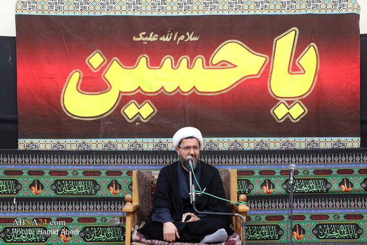 مراسم عزاداری روز شهادت امام رضا(ع) با حضور آیت الله العظمی مکارم شیرازی