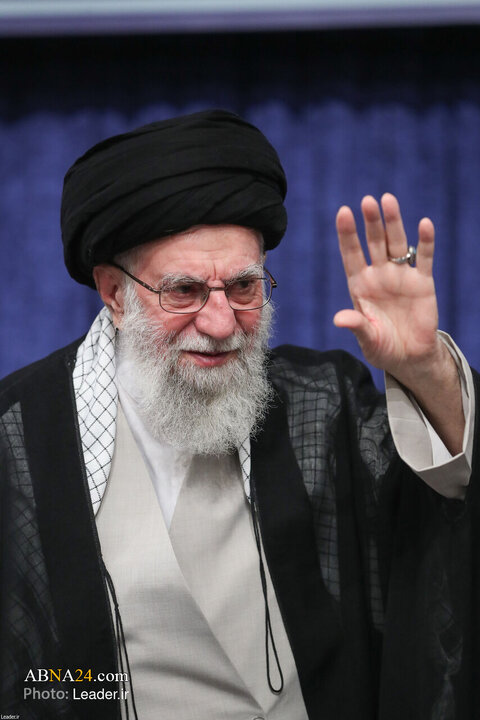 عزاداری شهادت امام رضا (ع) با حضور رهبر معظم انقلاب