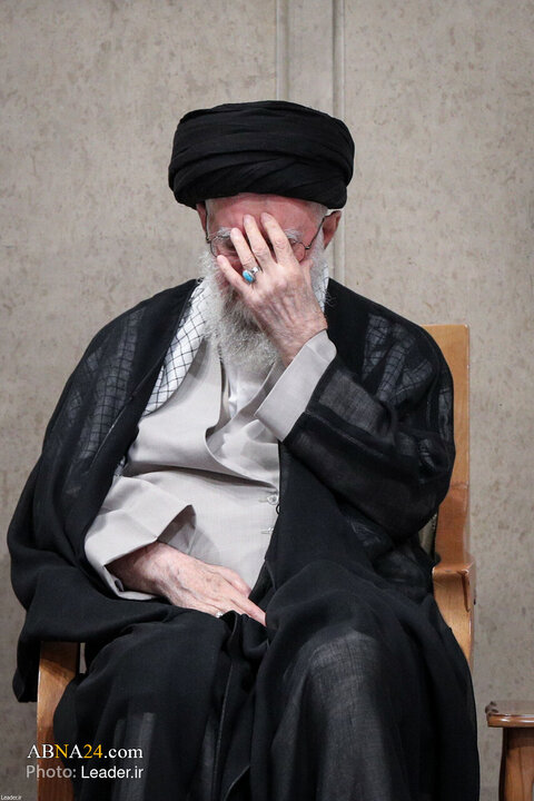 عزاداری شهادت امام رضا (ع) با حضور رهبر معظم انقلاب