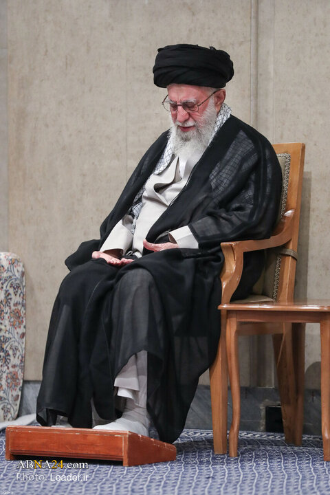 عزاداری شهادت امام رضا (ع) با حضور رهبر معظم انقلاب