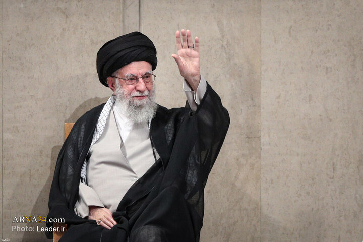 عزاداری شهادت امام رضا (ع) با حضور رهبر معظم انقلاب