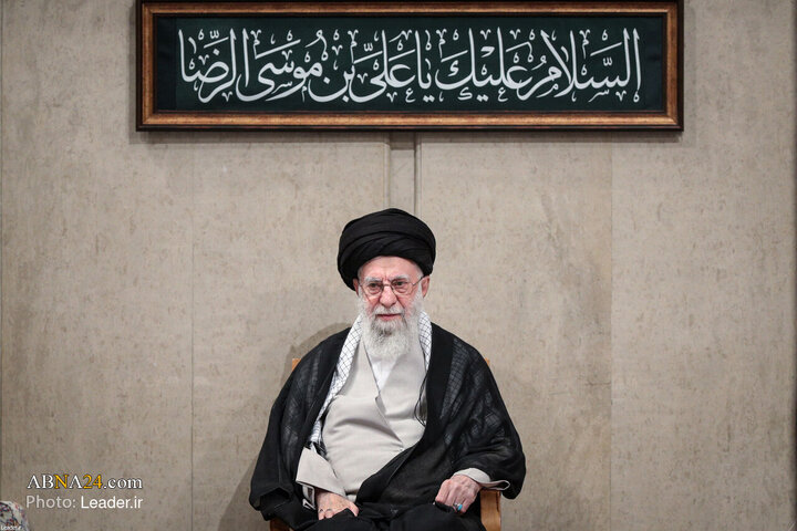 عزاداری شهادت امام رضا (ع) با حضور رهبر معظم انقلاب