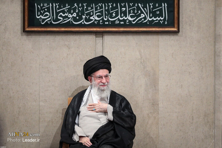 عزاداری شهادت امام رضا (ع) با حضور رهبر معظم انقلاب