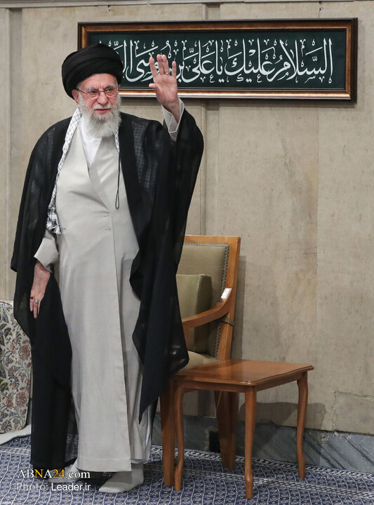 عزاداری شهادت امام رضا (ع) با حضور رهبر معظم انقلاب