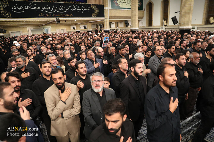 عزاداری شهادت امام رضا (ع) با حضور رهبر معظم انقلاب
