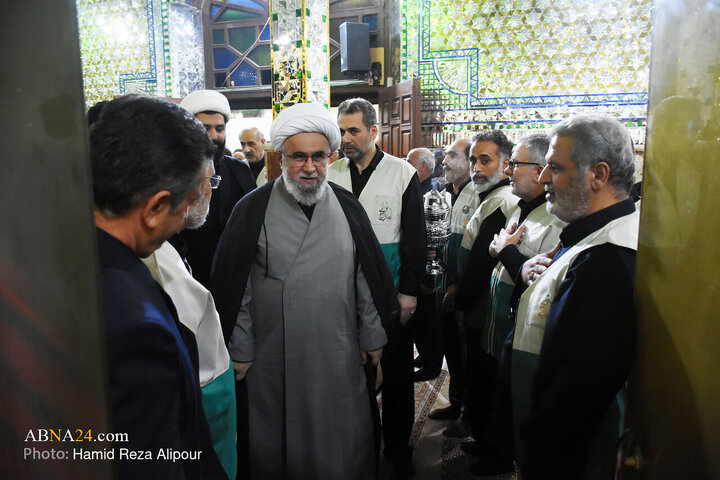 Raporta wêneyan | Merasîma paqijkirina tozê ya tirbeya Hezreta Fatimeya El-Uxra(Dawî) (S) li Reştê